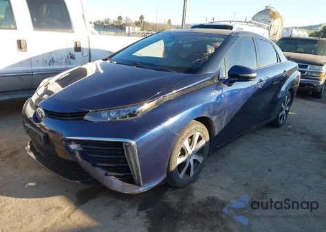 2020 Toyota Mirai из США, поврежденный, VIN JTDBVRBD3LA008011